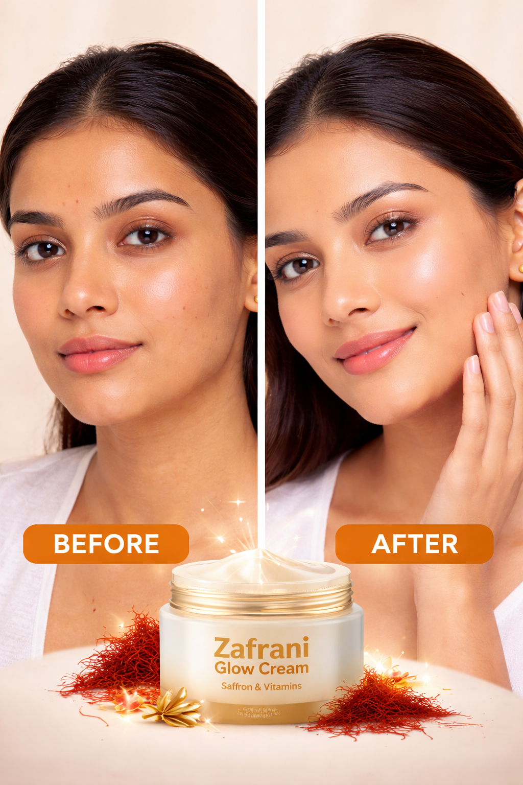 Zafrani Glow Cream – Bright, Clear & Radiant Skin in Days