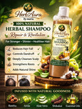 HerbAura Herbal Shampoo – 100% Natural Hair Repair & Revitalize (150ml)